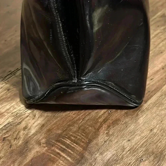 Salvatore Ferragamo Wanda Top Handle Luxury Blk Leather Designer Handbag - Picture 12 of 16